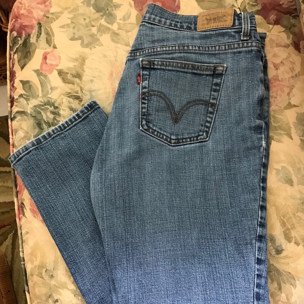 Vintage Levi's 505 high-waist jeans